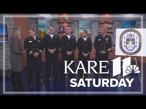 The crew of USS Minneapolis-Saint Paul visits the Twin Cities