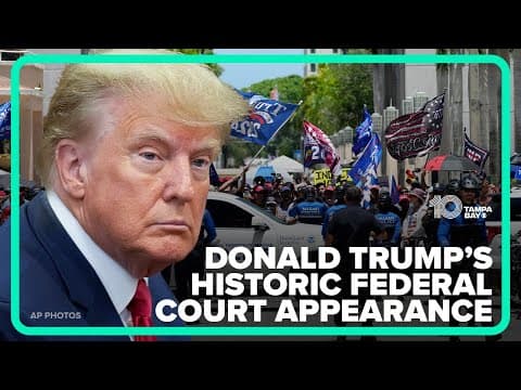 Trump faces federal charges in classified documents case