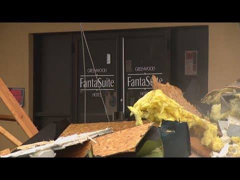 Greenwood tears down troubled Fanta Suites hotel