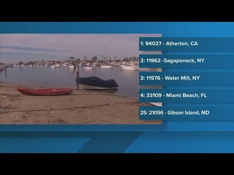 Most expensive U.S. zip codes