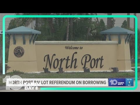 Residents in North Port to vote on referendum on borrowing money