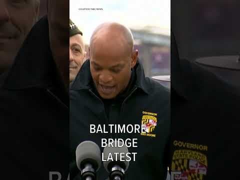 Biden visits Baltimore bridge