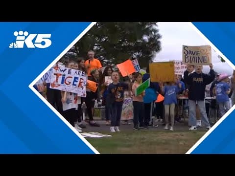 Students rally to save Catharine Blaine K-8 from Seattle school consolidation plan