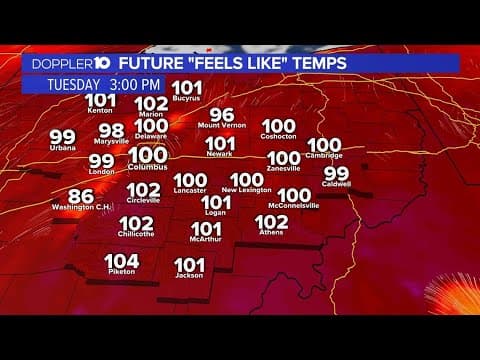 Heat wave continues; escaped inmate search; Google investment | 10TV News at Noon: June 18, 2024