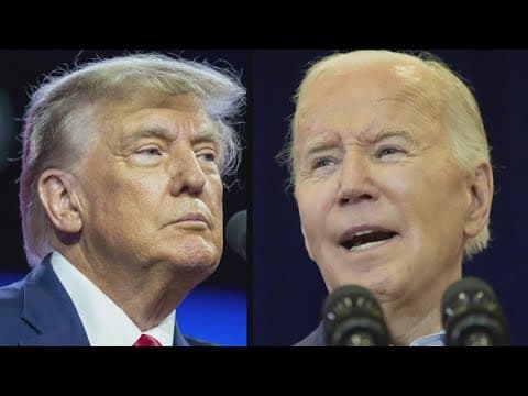 Trump and Biden prepare to debate without a live audience
