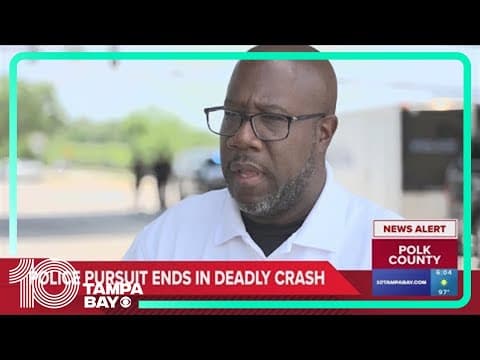 Police: Chase leads to multi-vehicle crash that kills 1, injures several others in Lakeland