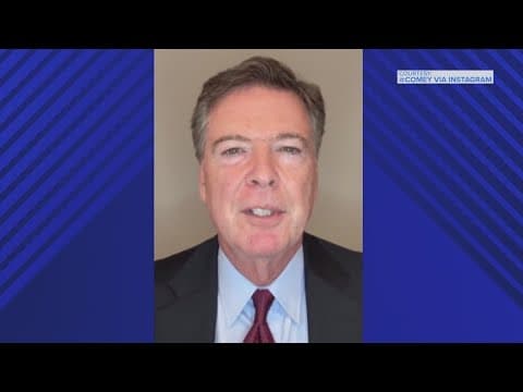 'We will not live on our knees': Former FBI director James Comey responds to indictment