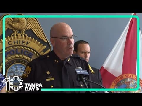 Tampa police announce arrest of accused police impersonator