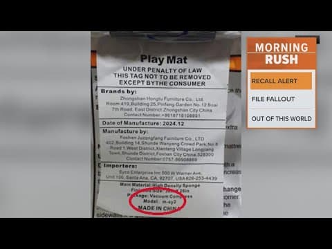 Pack and Play mattresses recalled due to choking hazard