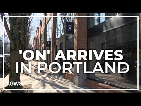 On sportswear startup opens its largest retail store in Portland