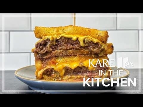 KARE in the Kitchen: The 328 Grill Fo' Cheezy burger