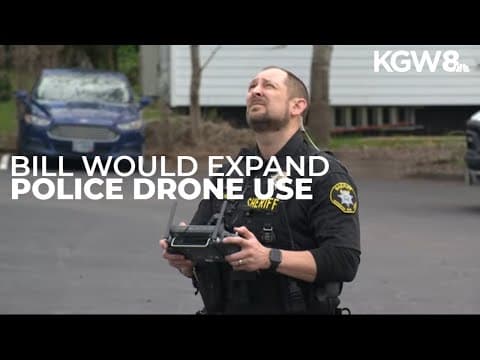 Oregon Senate bill would expand police drone use