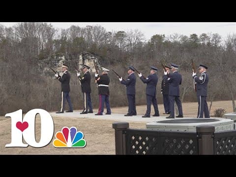 Navy veteran's burial ceremony marks 7,000 services by the Volunteer Honor Guard