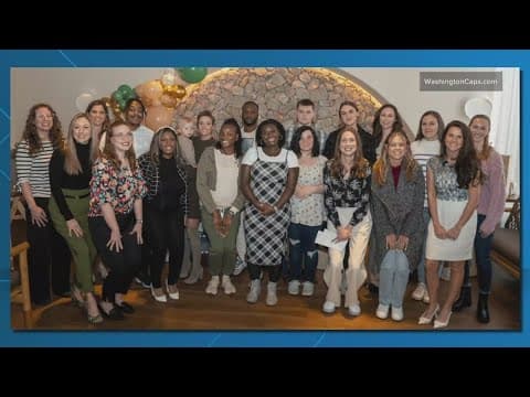 Capitals host baby shower for expectant moms | Get Uplifted