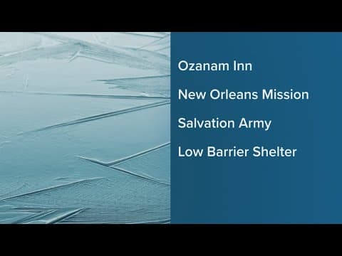 Light freeze possible on the Northshore, Warming shelters open in New Orleans
