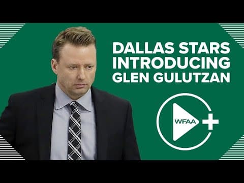 LIVE: Dallas Stars introduce Glen Gulutzan as new head coach