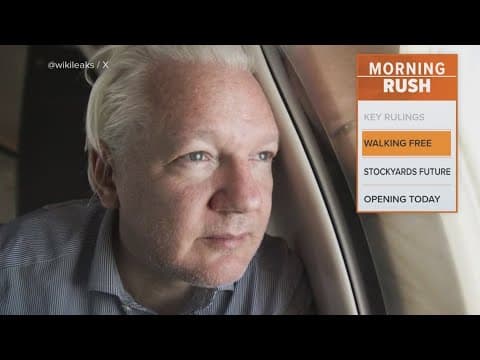 Wikileaks founder free today after settling with US government