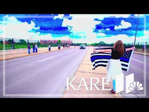 Procession held for fallen MPD Officer Jamal Mitchell