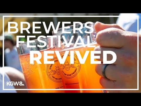 Oregon Brewers Festival returns this summer after initial cancellation