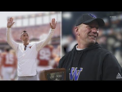 Texas' Steve Sarkisian, Washington's Kalen DeBoer talk before Sugar Bowl showdown