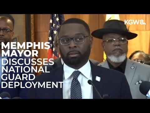 Memphis mayor answers question about if he is happy National Guard is being deployed to his city
