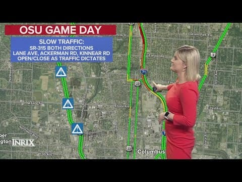 Slow traffic on state Route 315 for Ohio State spring game: What to know before Saturday