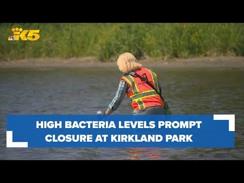 Juanita Beach Park closed for high bacteria levels