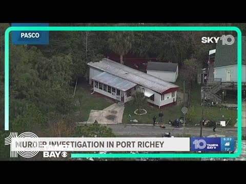 Woman found dead in Port Richey; Pasco deputies investigate homicide
