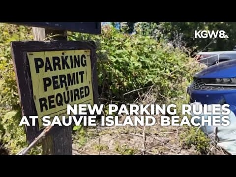 Sauvie Island beachgoers adjust to new parking rules amid summer crowds