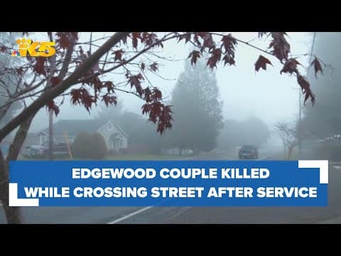 Edgewood couple killed while crossing street after church service