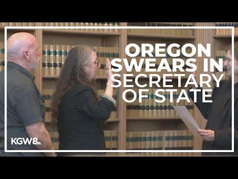 LaVonne Griffin-Valade sworn in as Oregon secretary of state