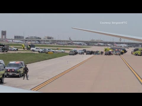 DFW Airport ground stop issued after 'possible security issue' on plane