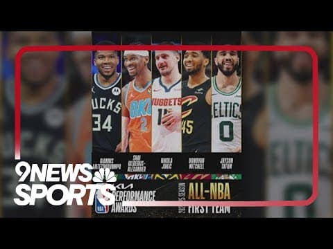 Nuggets' Jokic named to All-NBA 1st team for 5th time