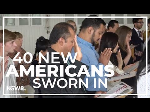 Dozens sworn in as U.S. citizens at Vancouver naturalization ceremony