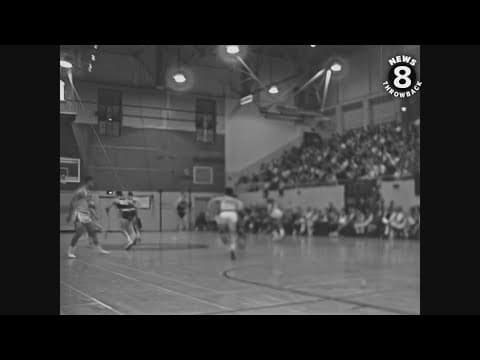 San Diego State v Long Beach State basketball 1961