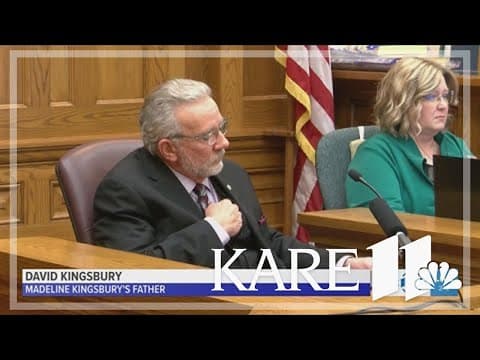 ‘It’s not just a bad dream’ | Father of Madeline Kingsbury speaks at Fravel sentencing