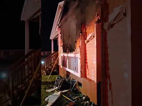 Harvey house fire displaces 3 women