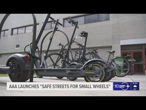 AAA launches safety campaign as scooter, e-bike crashes rise across Florida