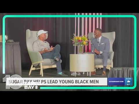 Boxing champion Sugar Ray Leonard speaks at HCC luncheon for Black, Latino men