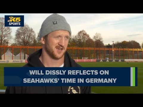EXTENDED INTERVIEW: Will Dissly 'loves' seeing Seahawks fans descend on Munich