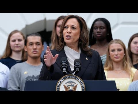 Vice President Kamala Harris on Biden dropping out of presidential race