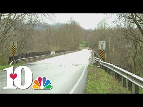 Goshen Valley Bridge concerning Hawkins County community