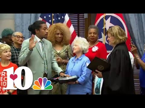 Rep. Justin Jones, member of the 'Tennessee Three,' sworn back in