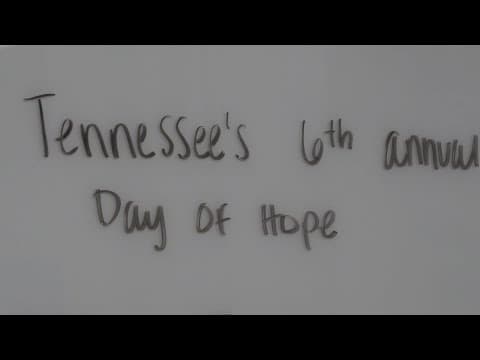 TN Day of Hope: Groups support people overcoming addiction