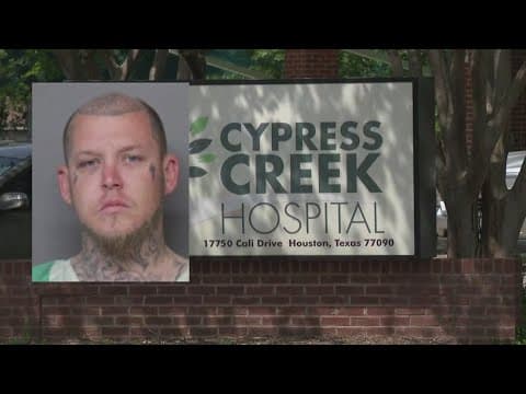 Authorities search for escaped inmate from Houston behavioral hospital