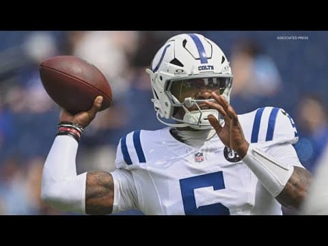 Colts place backup QB Anthony Richardson on injured reserve