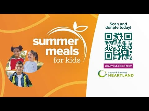 KARE 11 Sunrise & Second Harvest Heartland team up for Summer Meals for Kids
