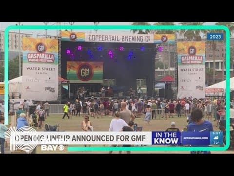 2024 Gasparilla Music Festival: Opening lineup announced