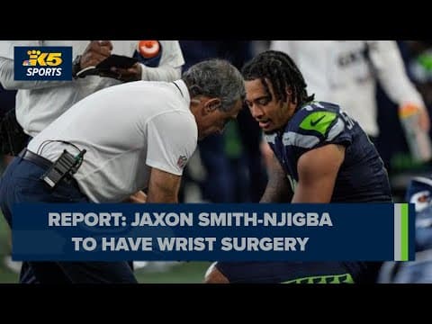 Report: Jaxon Smith-Njigba to have wrist surgery Tuesday