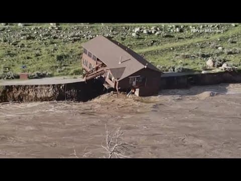 San Diegan caught in Yellowstone flooding